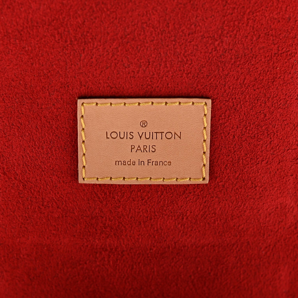 MONOGRAM JEWELRY BOX RED