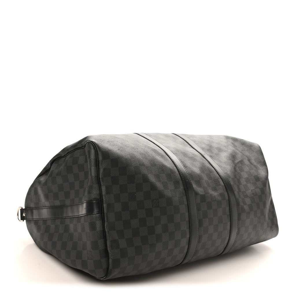DAMIER GRAPHITE KEEPALL BANDOULIERE 55