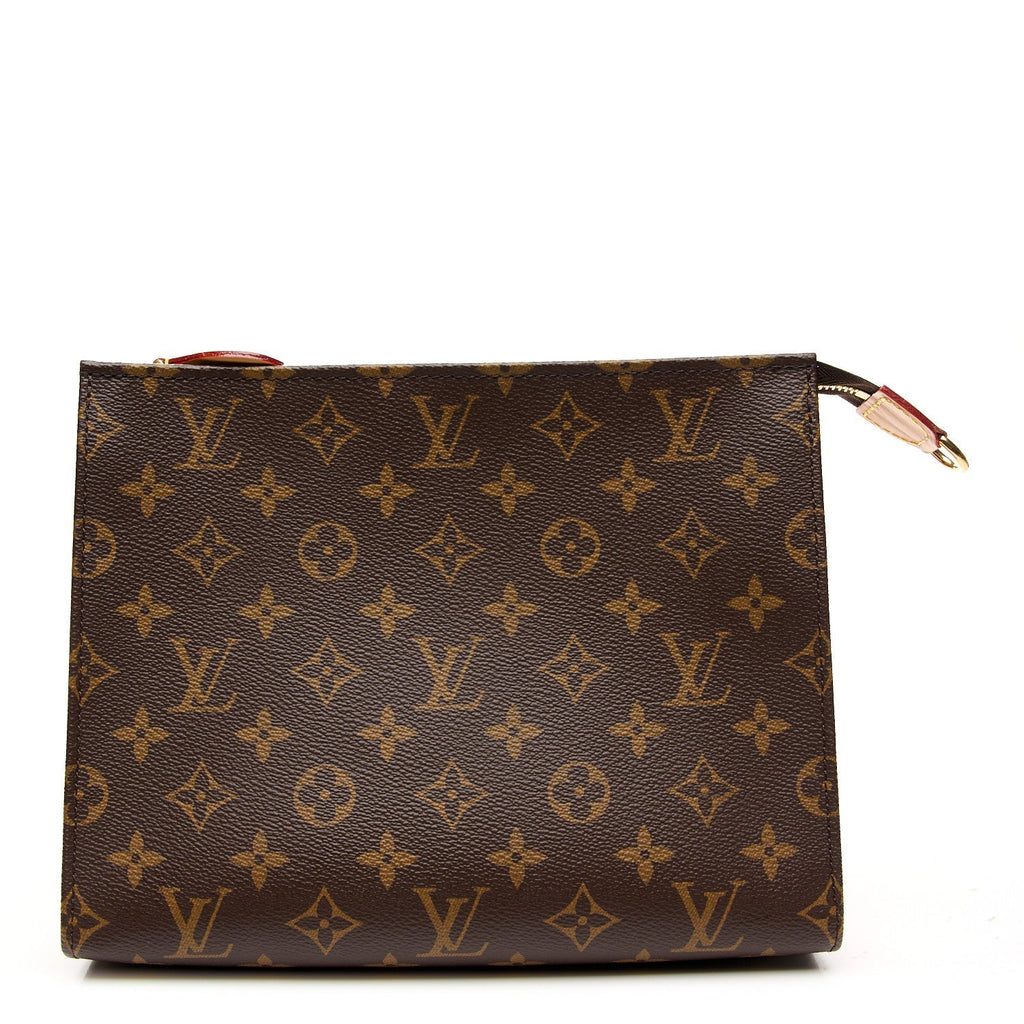 MONOGRAM TOILETRY POUCH ON CHAIN