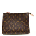 MONOGRAM TOILETRY POUCH ON CHAIN