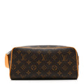 MONOGRAM DOPP KIT TOILET POUCH  SAFRAN YELLOW