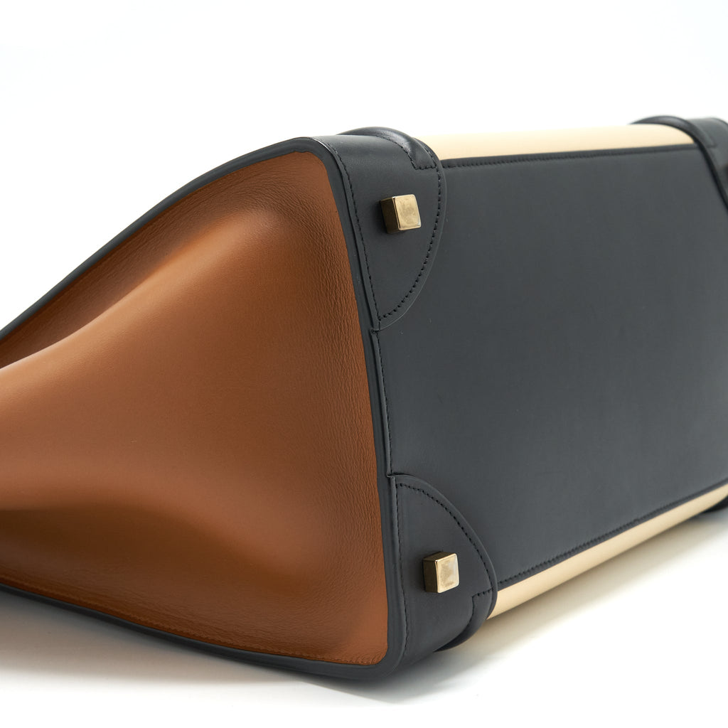 MINI LUGGAGE BAG CALFSKIN MULTICOLOURED GHW