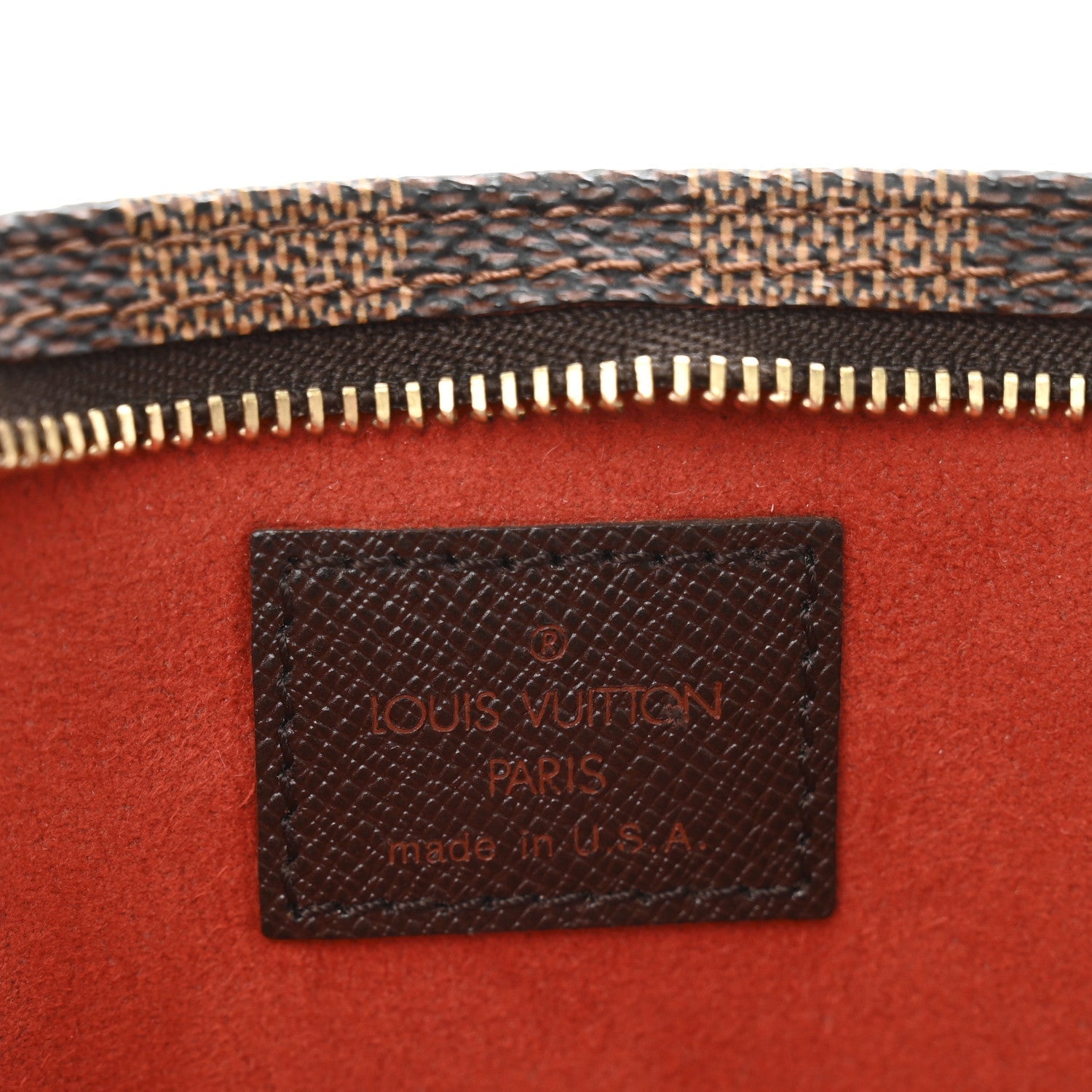DAMIER EBENE MARAIS BUCKET POUCH