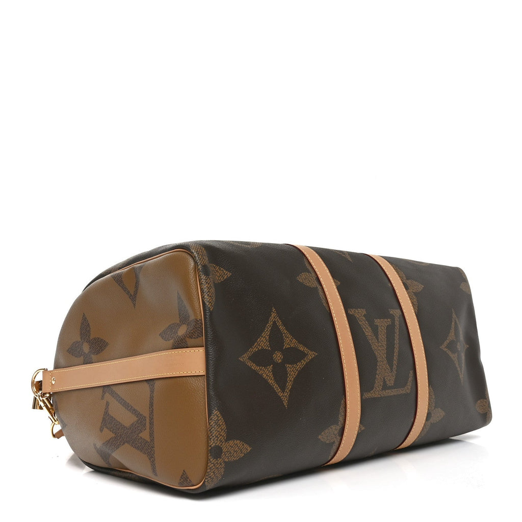 REVERSE MONOGRAM GIANT KEEPALL BANDOULIERE 50