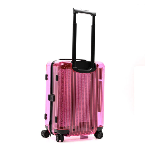 TRANSPARENT POLYCARBONATE ESSENTIAL CABIN NEON PINK