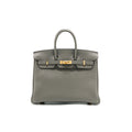 HERMES BIRKIN 25 TOGO 0L GRIS MEYER GHW