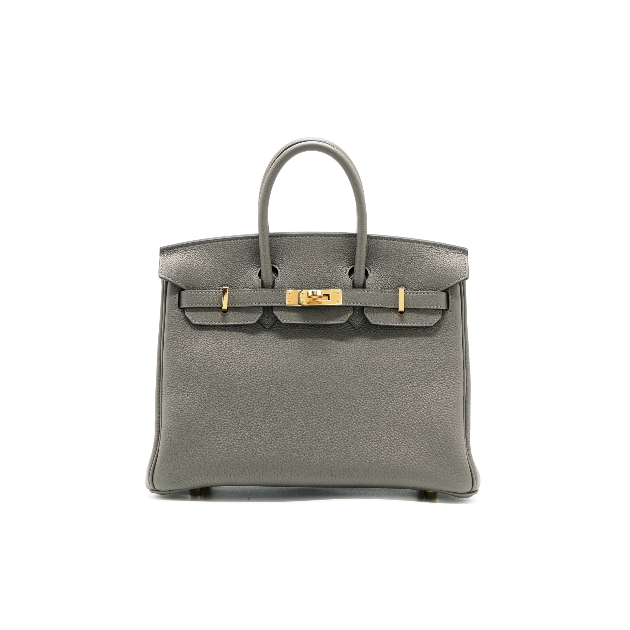 HERMES BIRKIN 25 TOGO 0L GRIS MEYER GHW