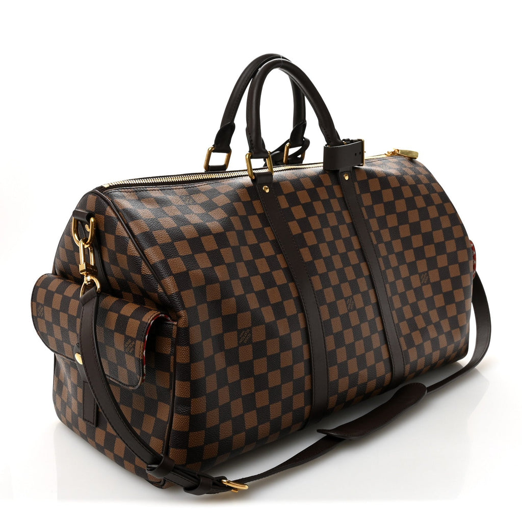 X NIGO DAMIER PHRIENDSHIP KEEPALL BANDOULIERE 50