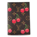 LV X TM MONOGRAM CERISES PASSPORT COVER