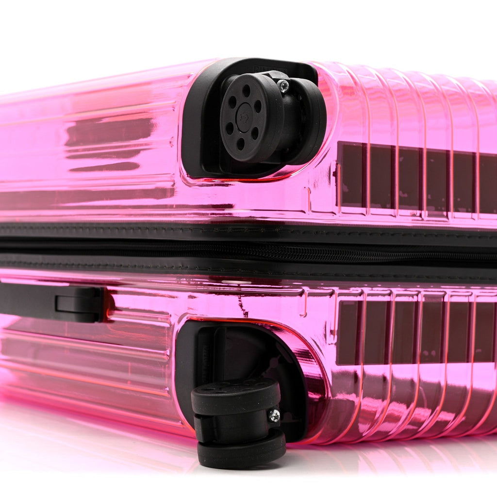 TRANSPARENT POLYCARBONATE ESSENTIAL CABIN NEON PINK