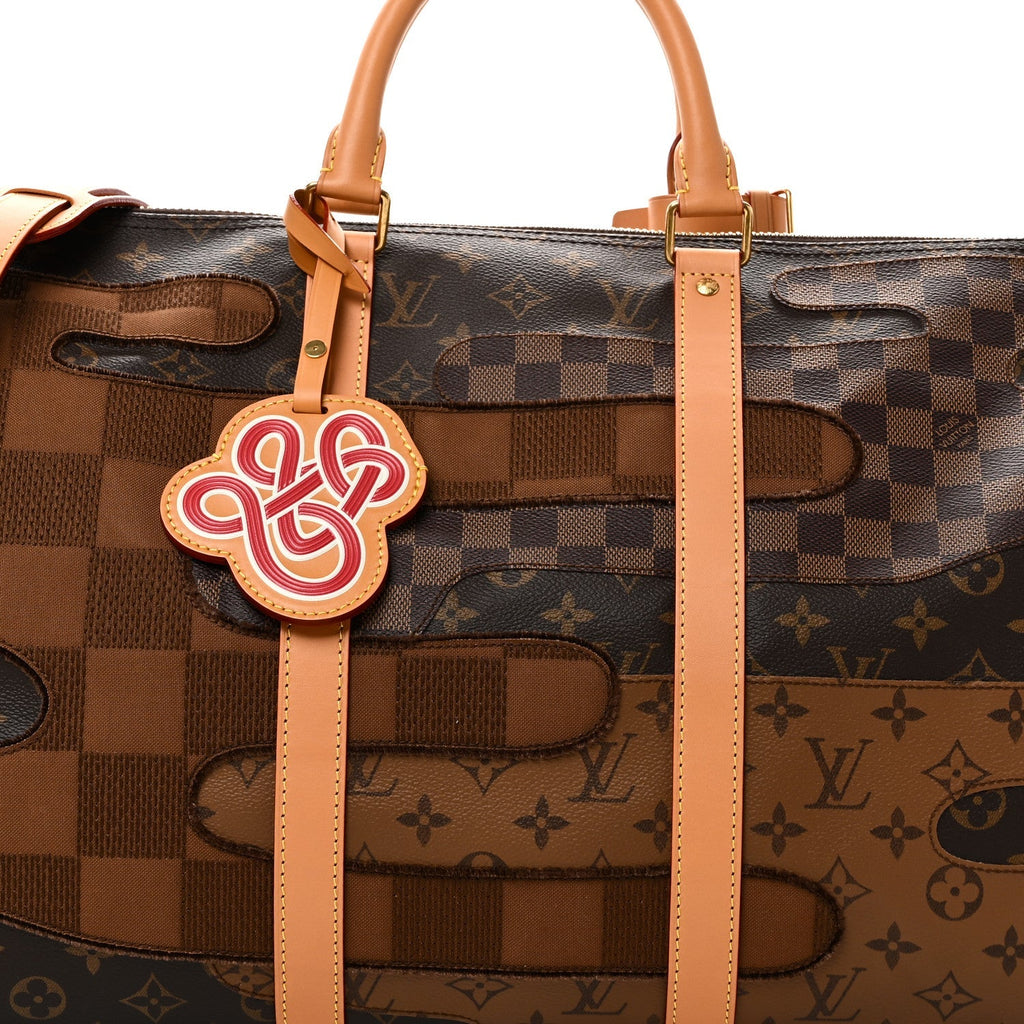 MONOGRAM LANDSCAPE KEEPALL BANDOULIERE 50