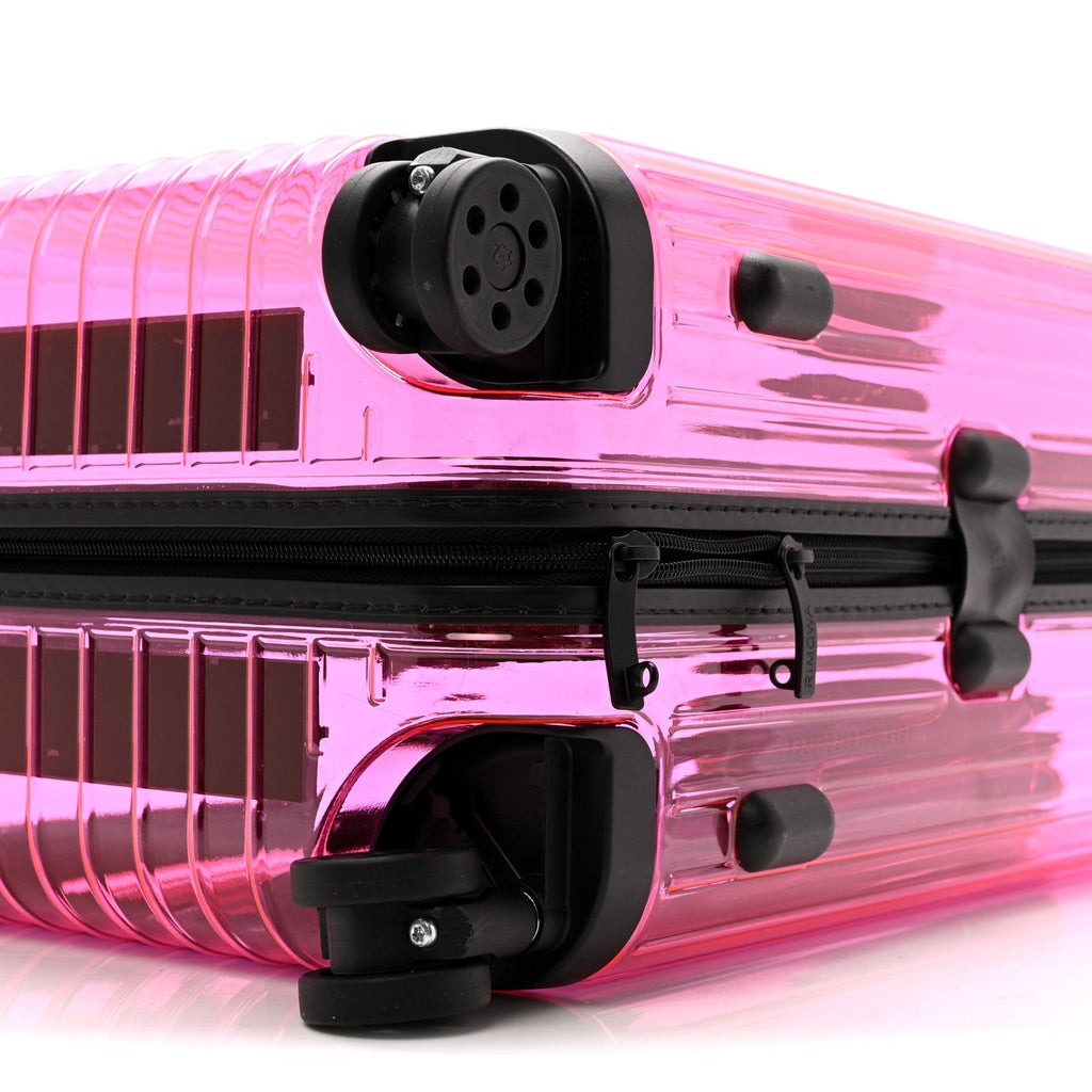 TRANSPARENT POLYCARBONATE ESSENTIAL CABIN NEON PINK