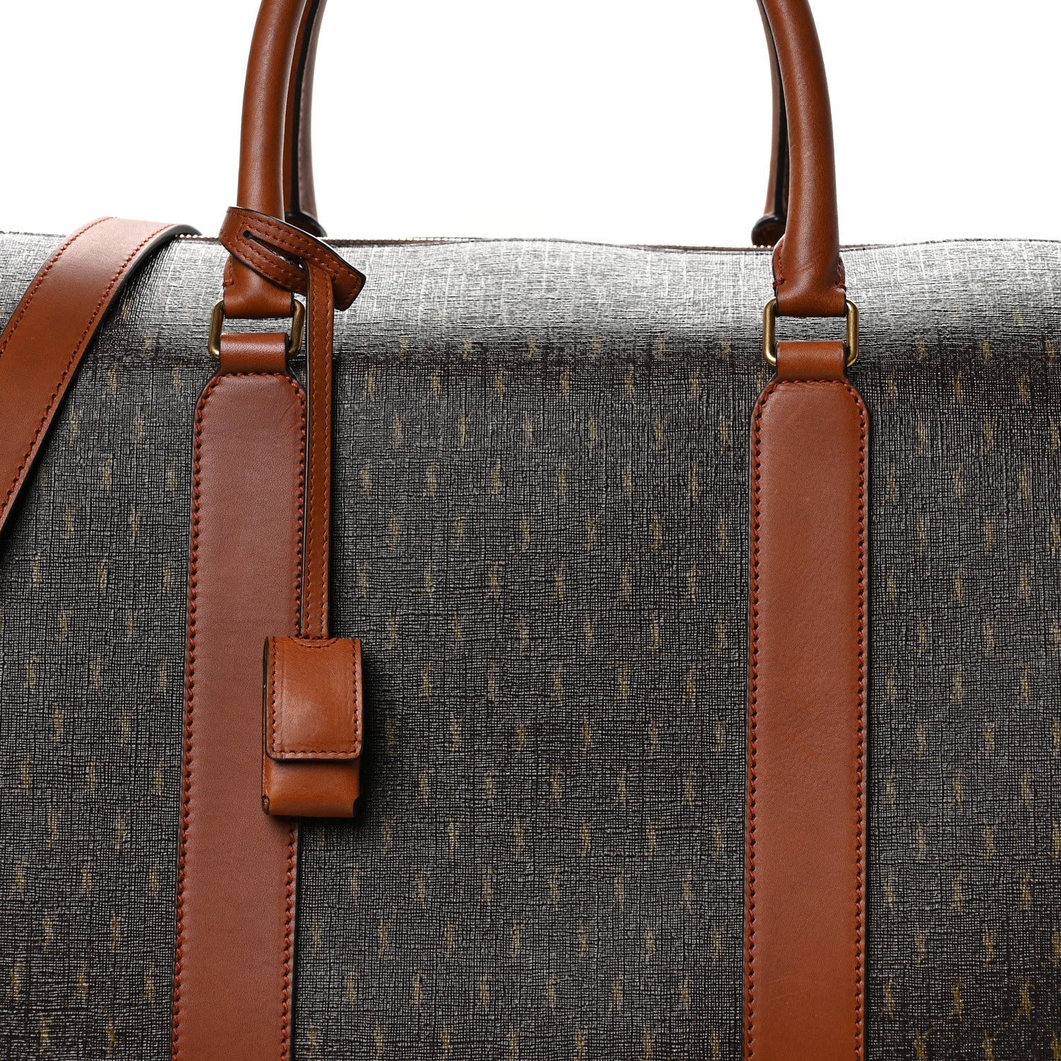CANVAS SMOOTH CALFSKIN LE MONOGRAMME 72H DUFFLE CHESTNUT
