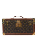 MONOGRAM BOITE BOUTEILLES ET GLACE BEAUTY TRAIN CASE