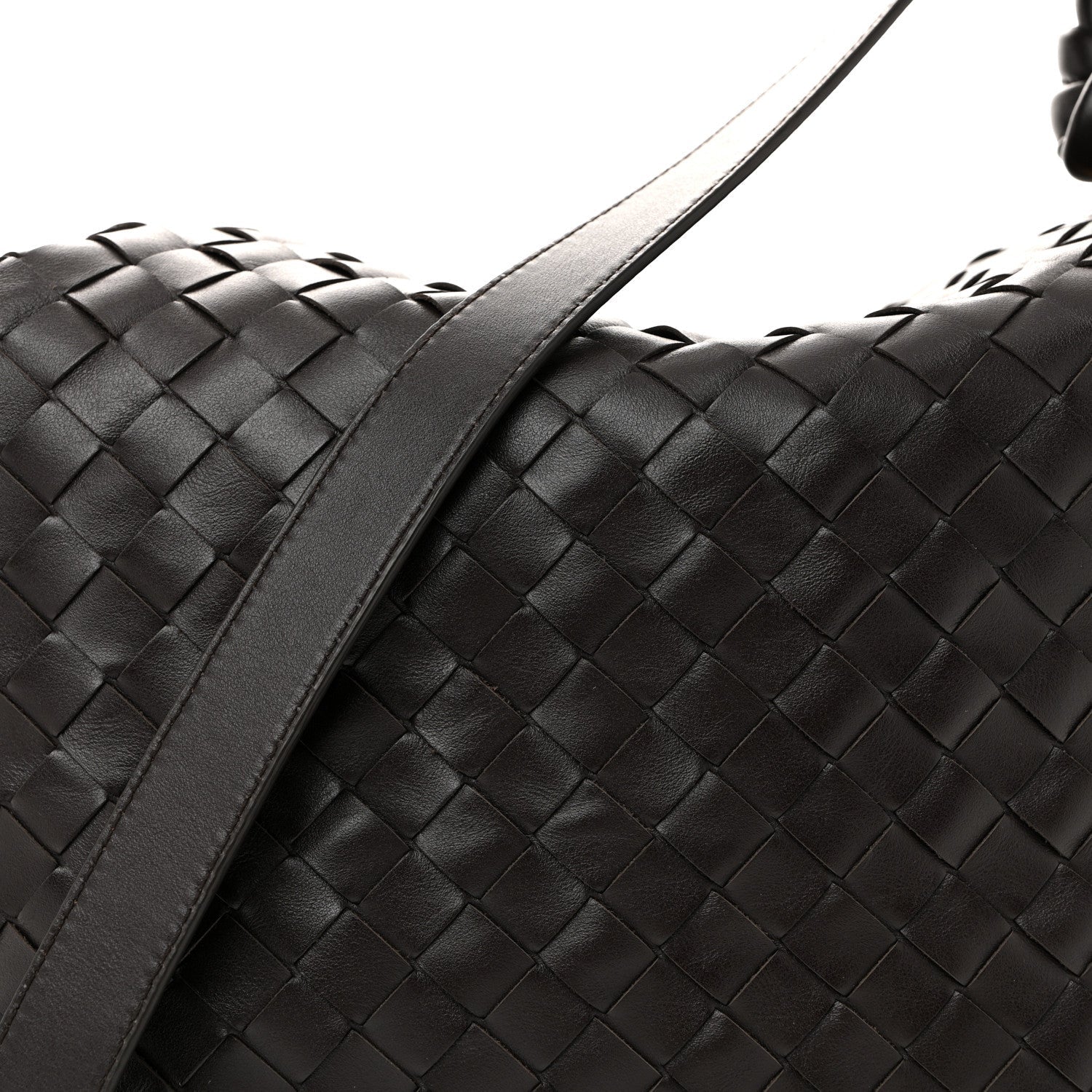 NAPPA INTRECCIATO MEDIUM LOOP WEEKENDER BAG FONDANT