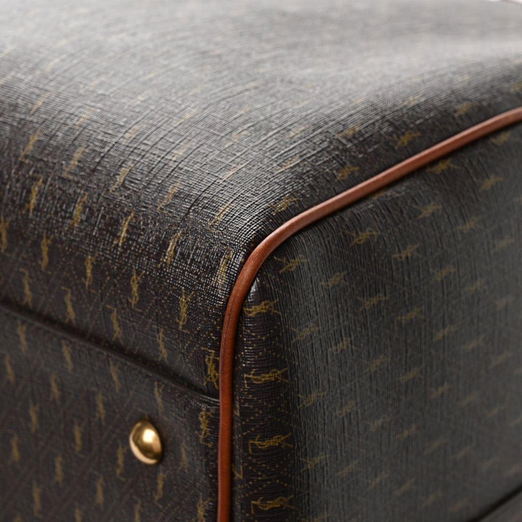 CANVAS SMOOTH CALFSKIN LE MONOGRAMME 72H DUFFLE CHESTNUT