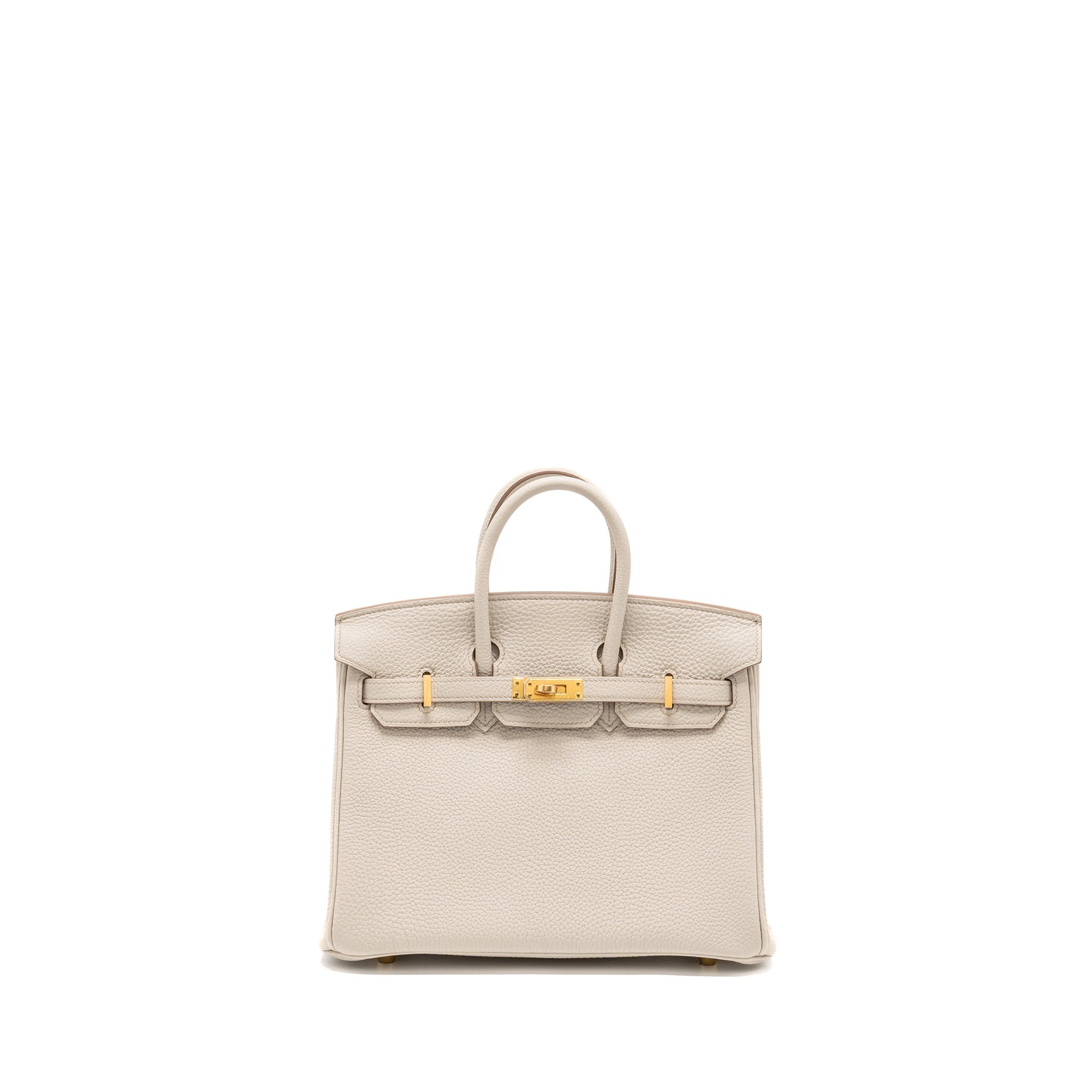 HERMES BIRKIN 25 TOGO BETON GHW