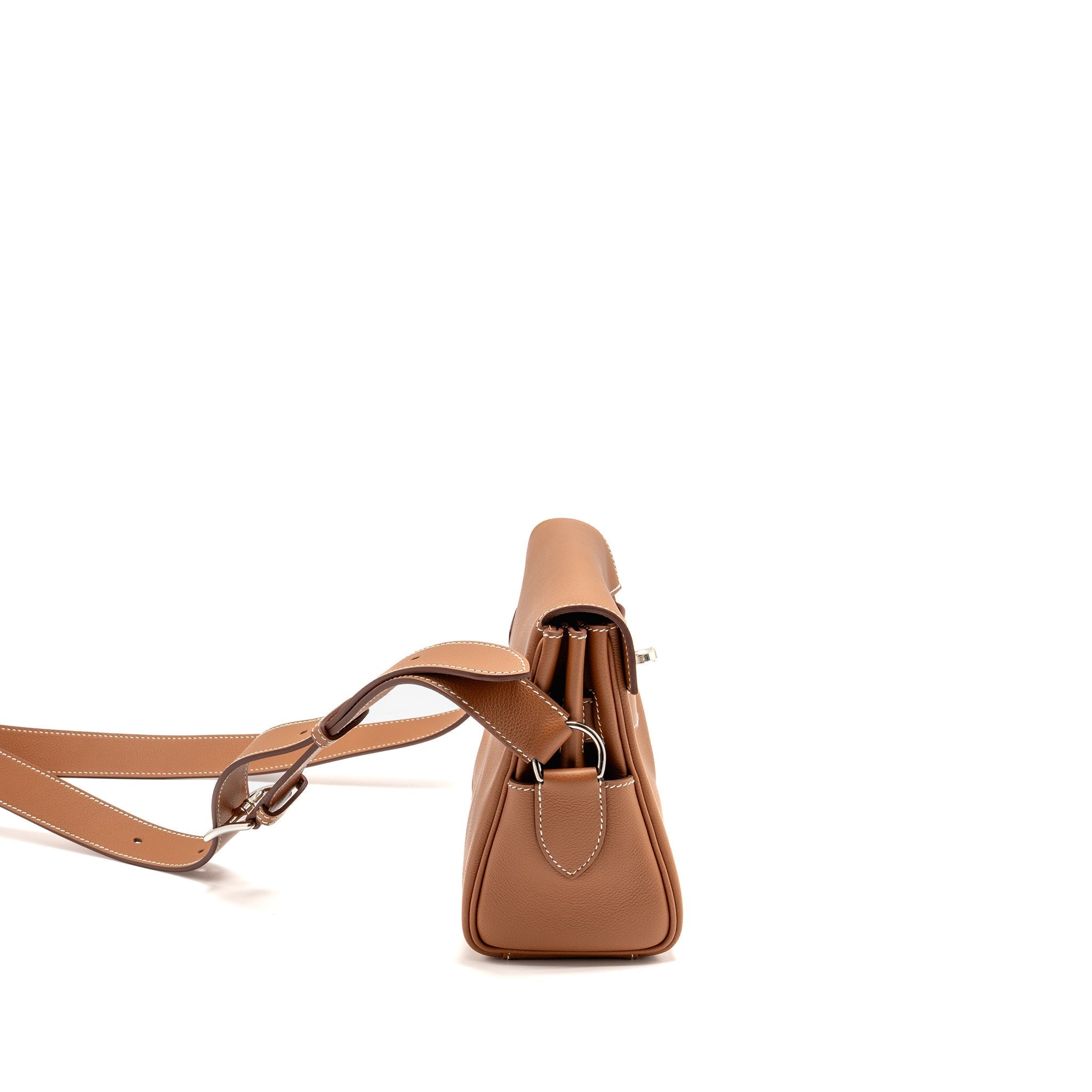 KELLY MESSENGER PM BAG EVERCOLOR GOLD SHW