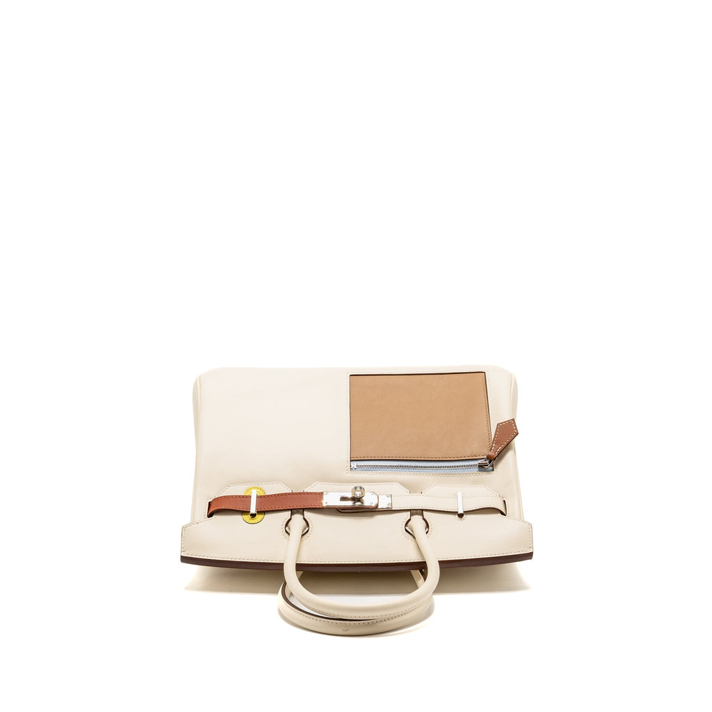 HERMES BIRKIN 30 COLORMATIC SWIFT NATA/CHAI/CUIVRE/LIME/MAUVE SHW