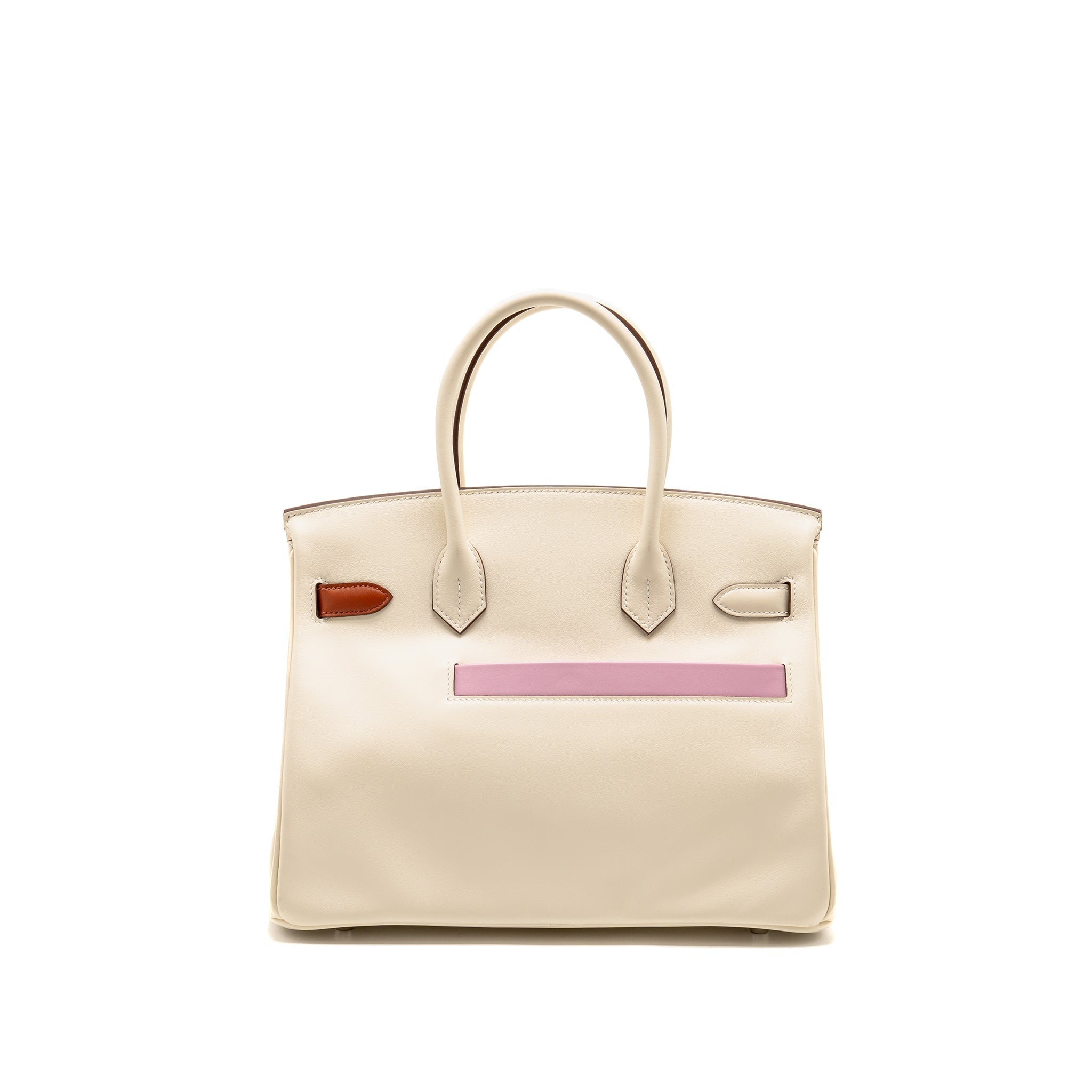 HERMES BIRKIN 30 COLORMATIC SWIFT NATA/CHAI/CUIVRE/LIME/MAUVE SHW