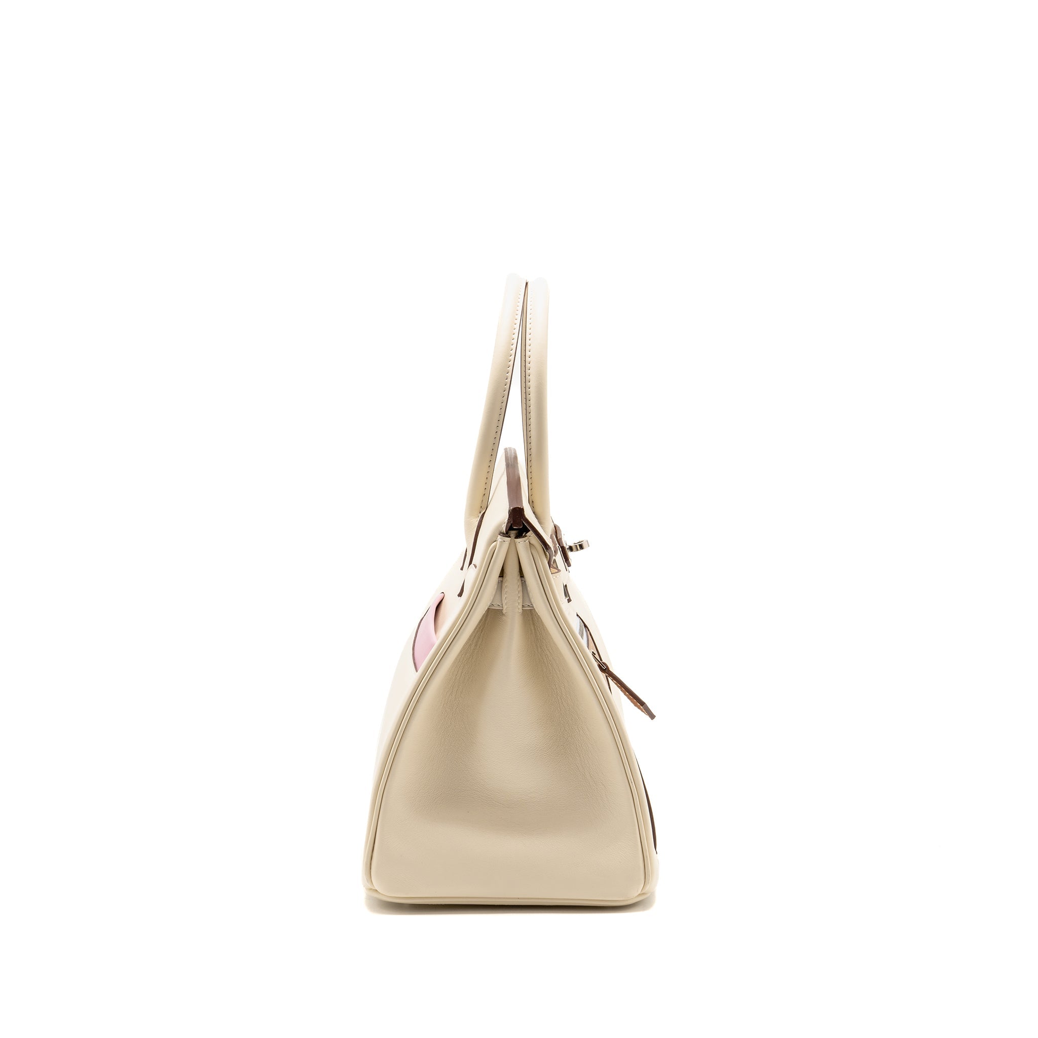 HERMES BIRKIN 30 COLORMATIC SWIFT NATA/CHAI/CUIVRE/LIME/MAUVE SHW