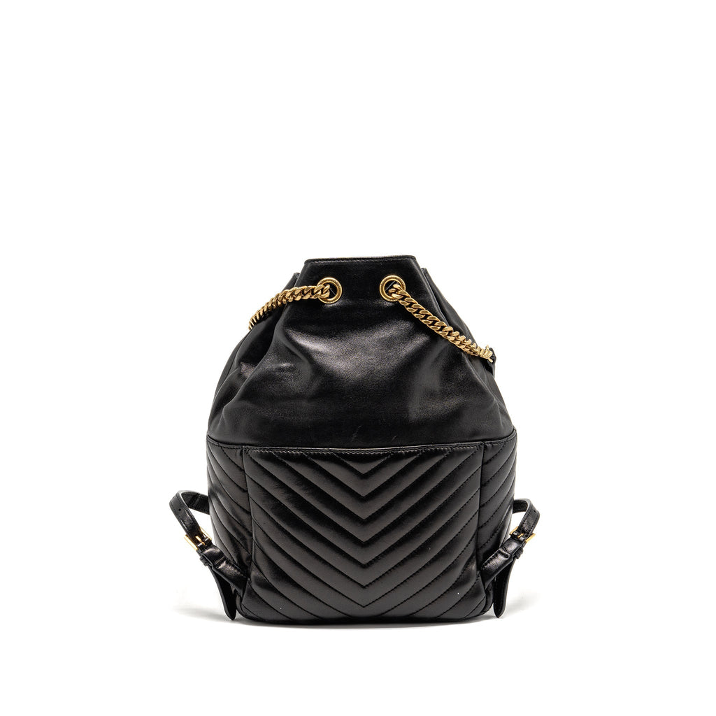 /YSL JOE BACKPACK LAMBSKIN BLACK GHW