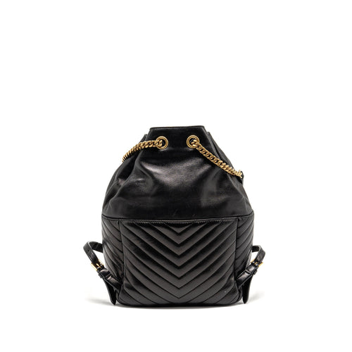 /YSL JOE BACKPACK LAMBSKIN BLACK GHW
