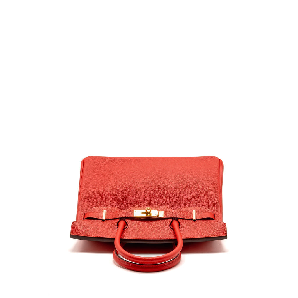 HERMES BIRKIN 30 EPSOM S5 ROUGE TOMATE GHW