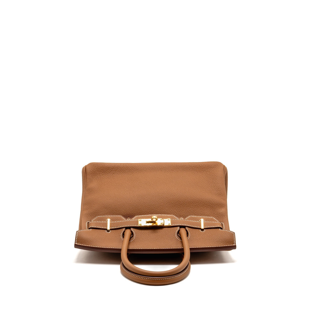HERMES BIRKIN 30 TOGO GOLD GHW