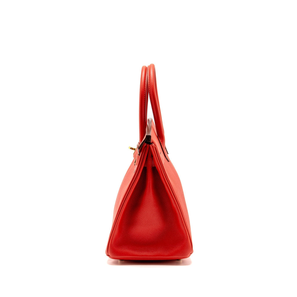 HERMES BIRKIN 30 EPSOM S5 ROUGE TOMATE GHW