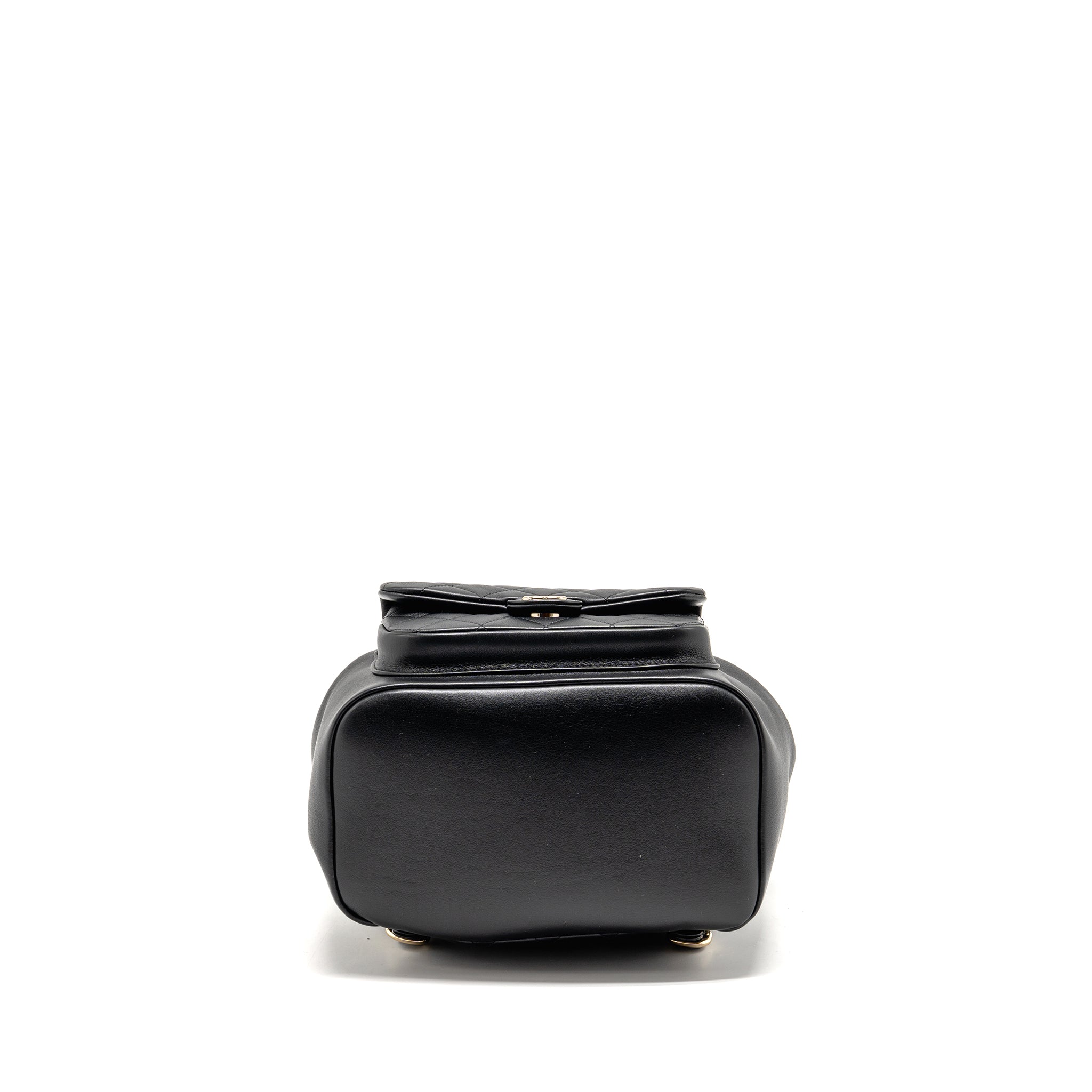 LARGE DUMA BACKPACK CALFSKIN BLACK LGHW (MICROCHIP)