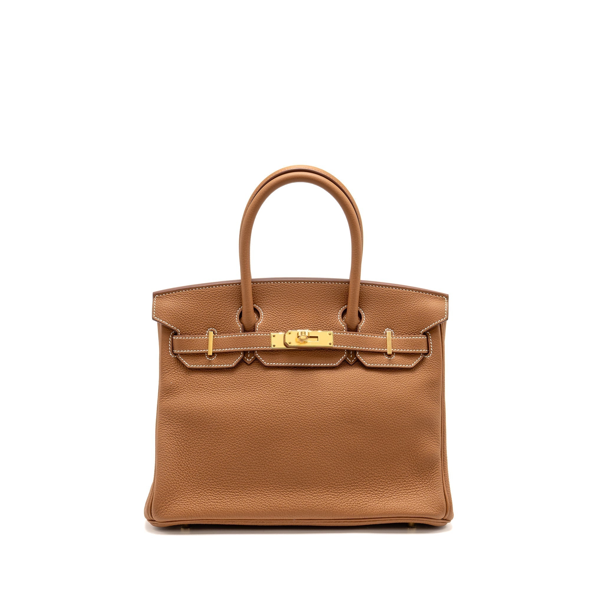 HERMES BIRKIN 30 TOGO GOLD GHW