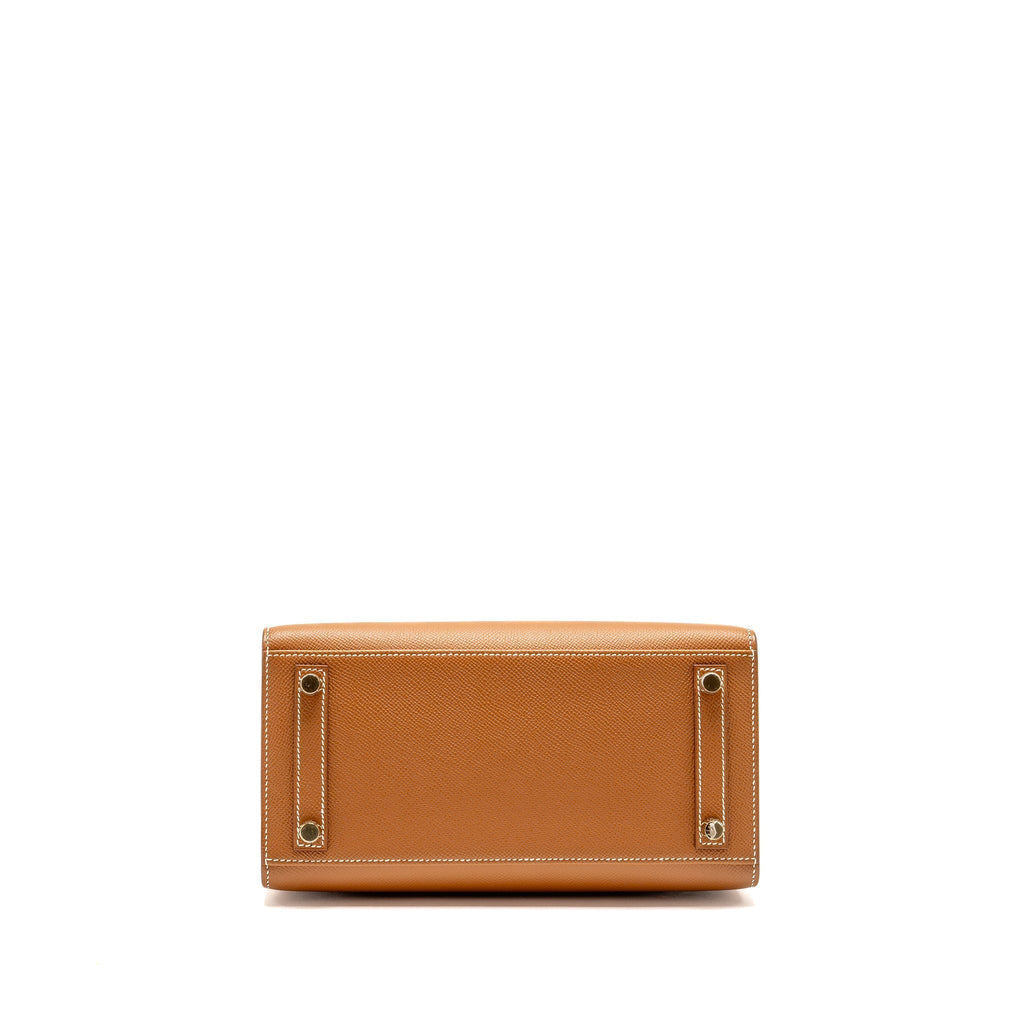 HERMES BIRKIN 25 EPSOM GOLD GHW