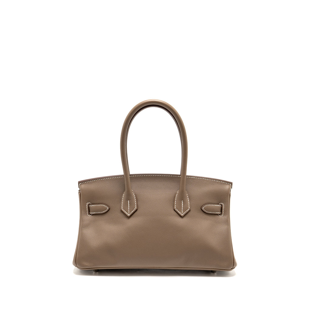 HERMES BIRKIN SHOULDER 29 EVERCOLOR ETOUPE SHW