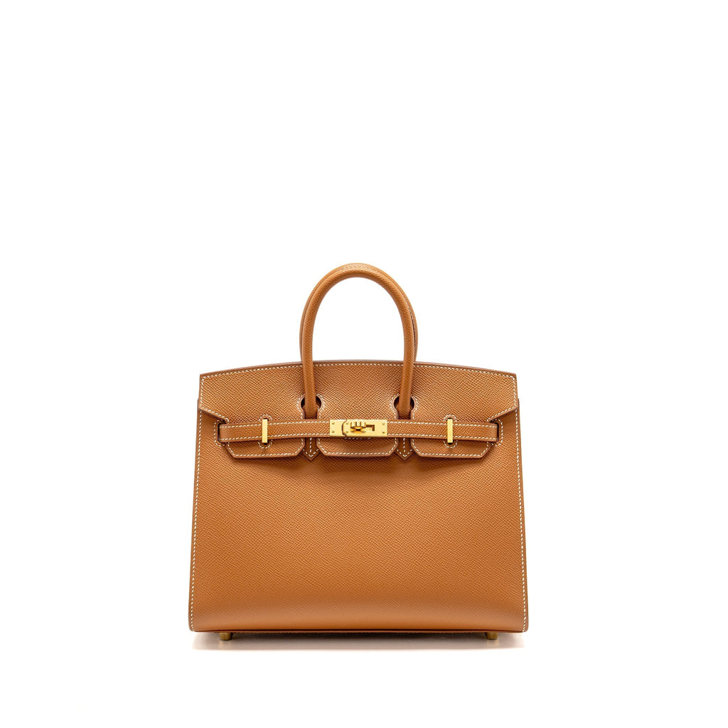 HERMES BIRKIN 25 EPSOM GOLD GHW