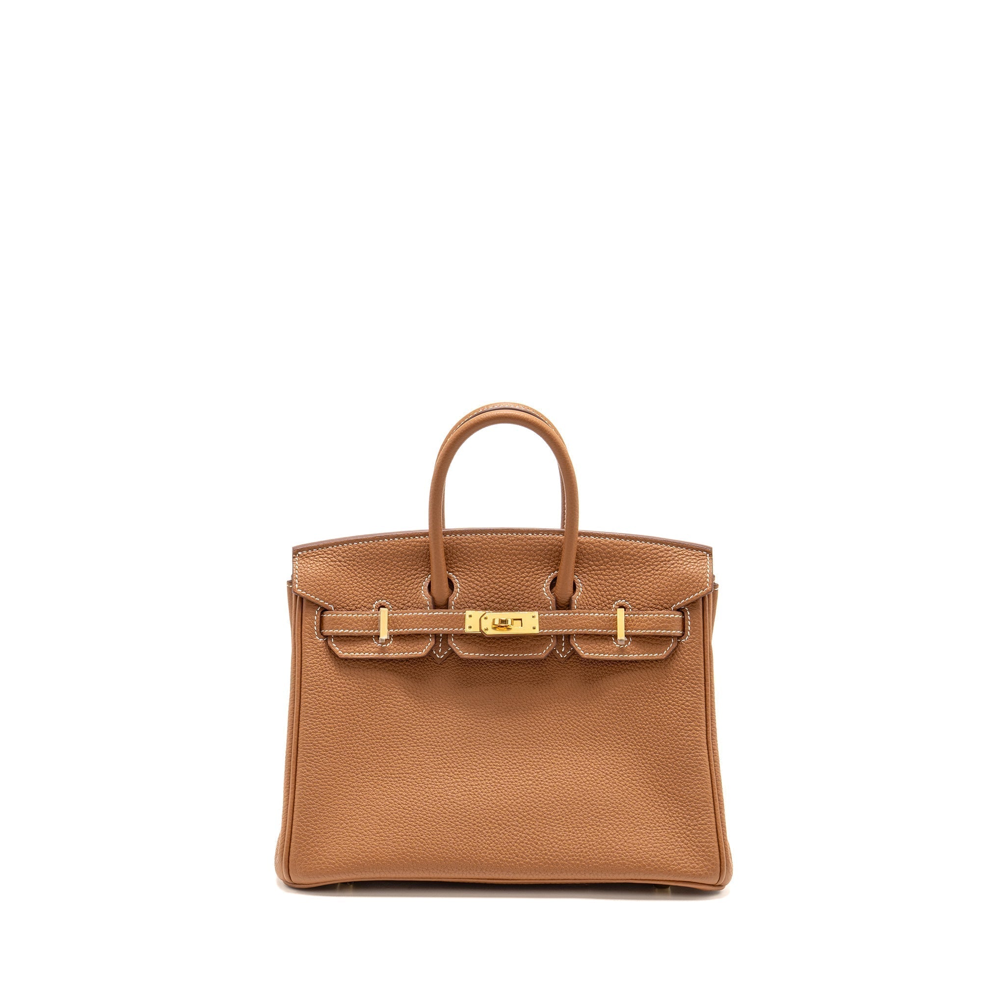 HERMES BIRKIN25 TOGO GOLD GHW