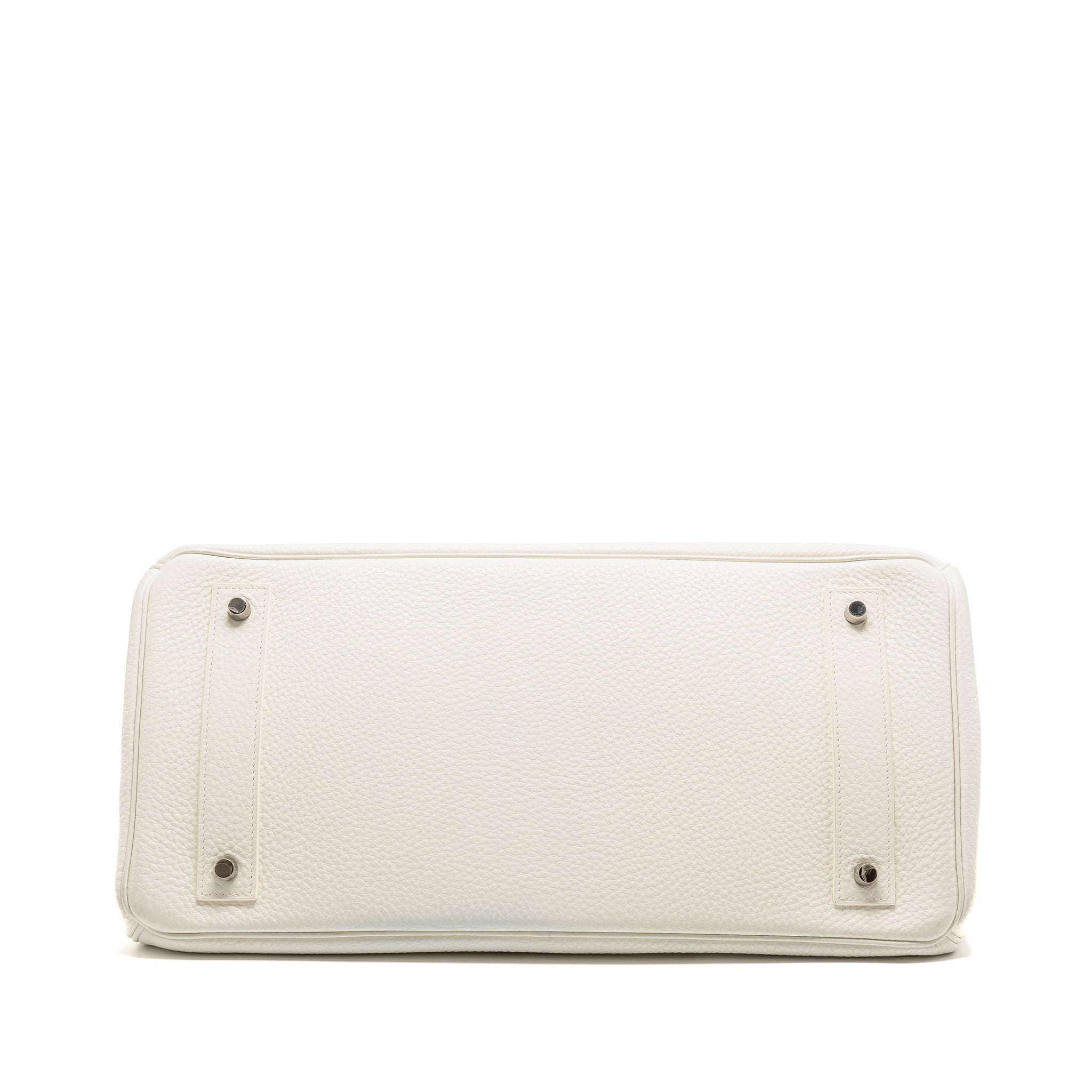 HERMES SHOULDER BIRKIN CLEMENCE BLANC SHW