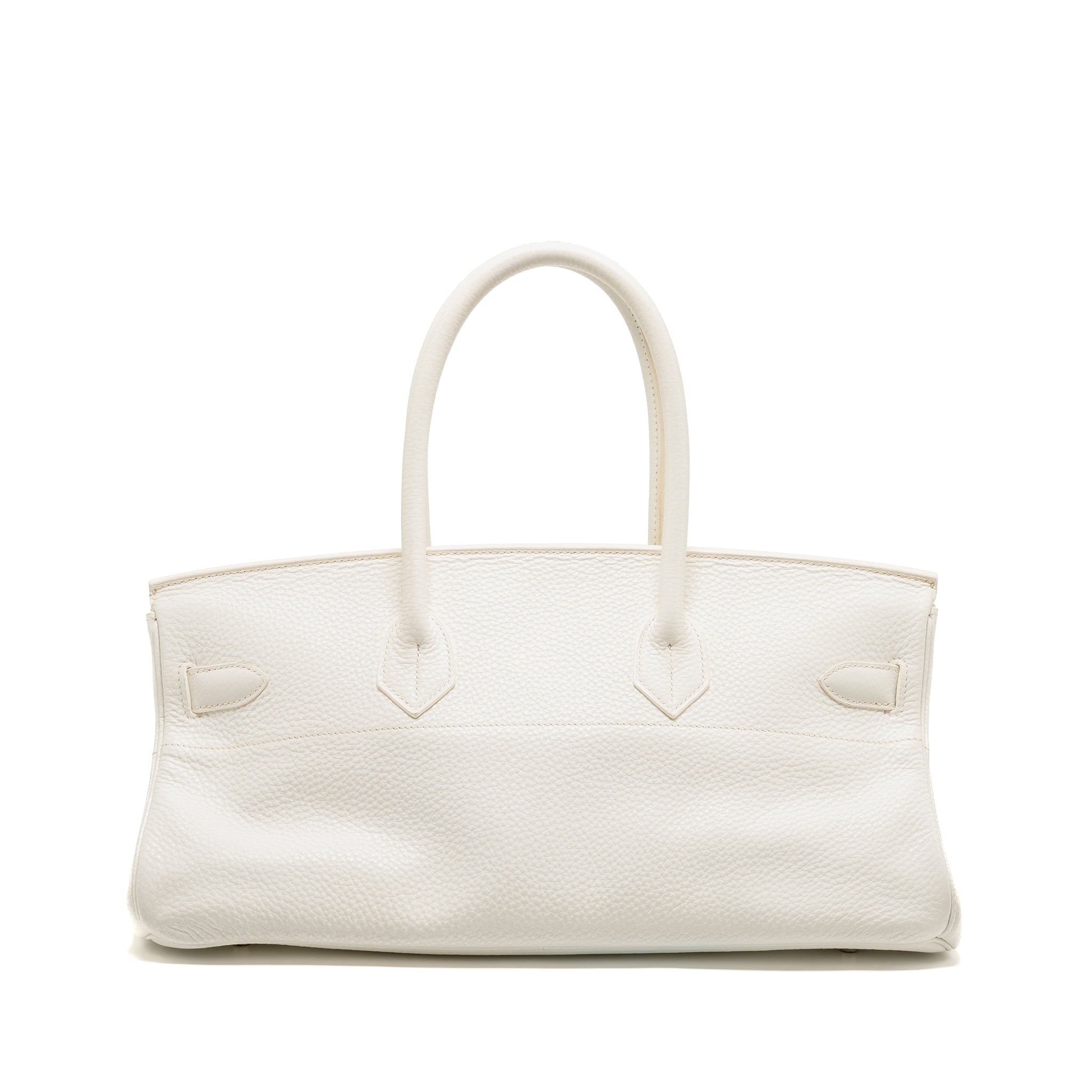 HERMES SHOULDER BIRKIN CLEMENCE BLANC SHW