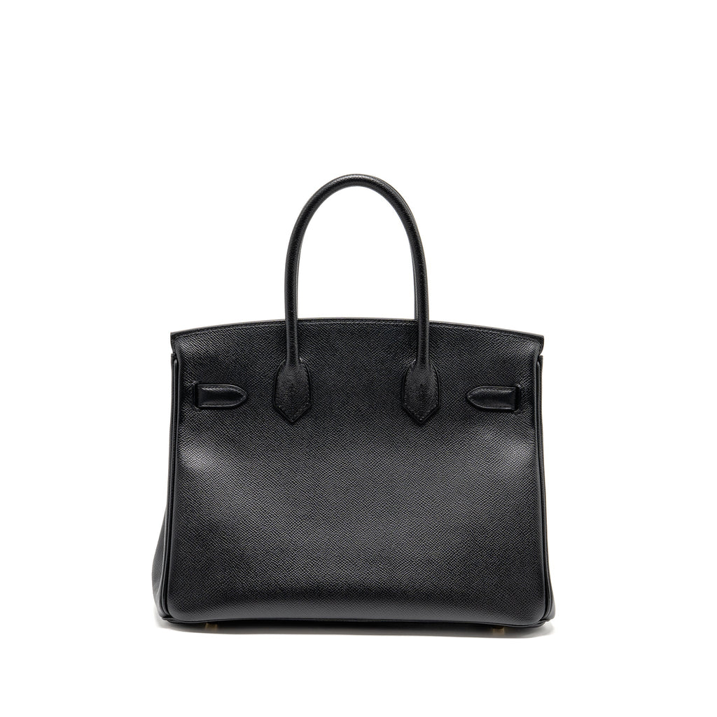 HERMES BIRKIN 30 EPSOM BLACK GHW