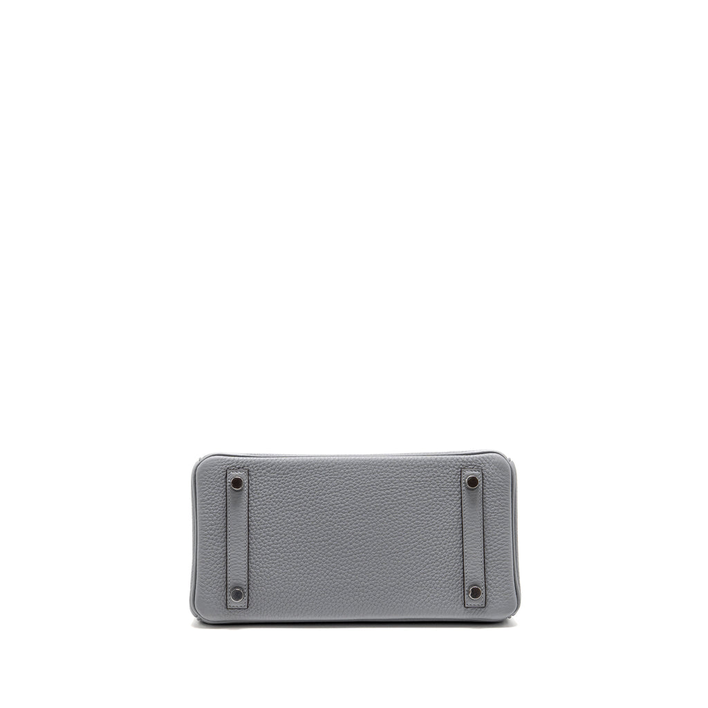 HERMES BIRKIN 25 TOGO GRIS PANTIN SHW