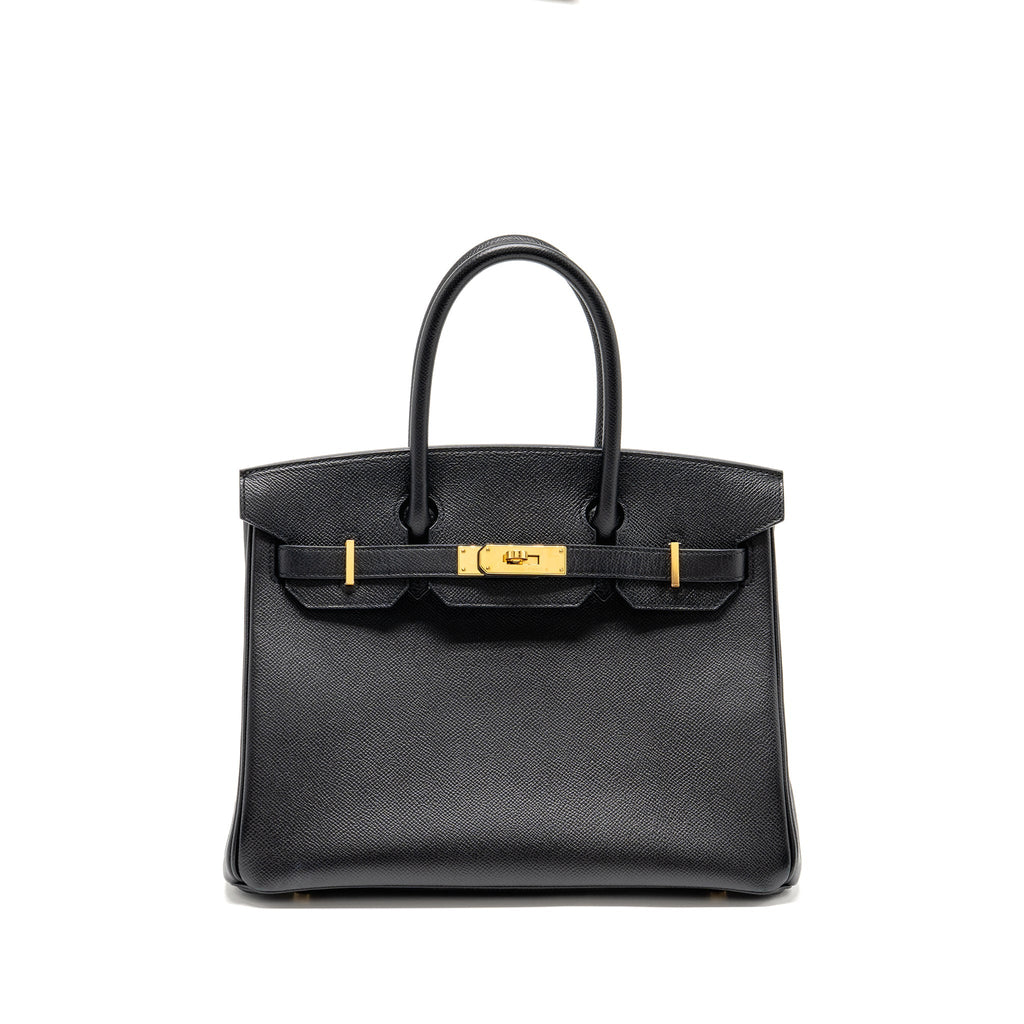 HERMES BIRKIN 30 EPSOM BLACK GHW