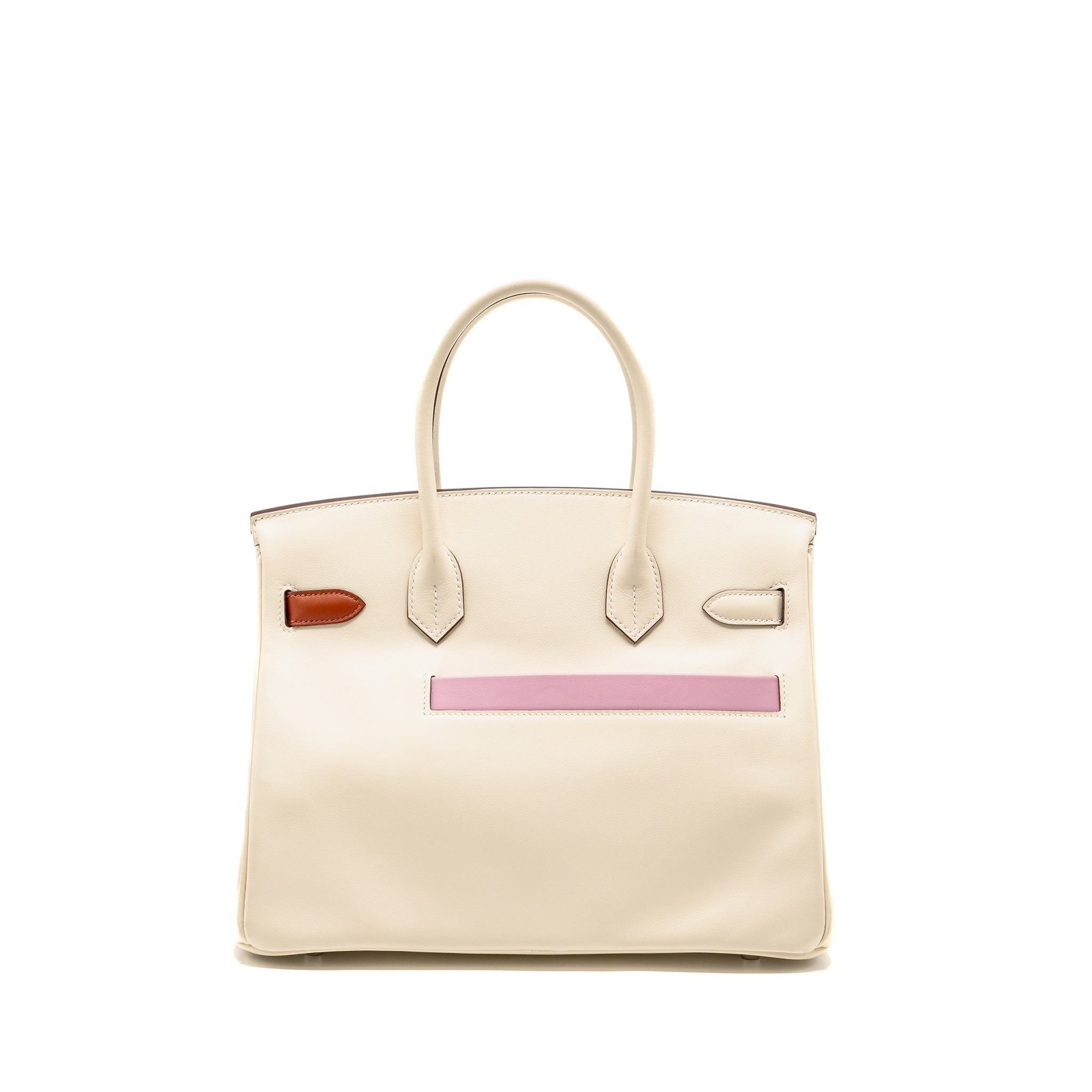 HERMES BIRKIN 30 COLORMATIC SWIFT NATA/CHAI/CUIVRE/LIME/MAUVE SHW