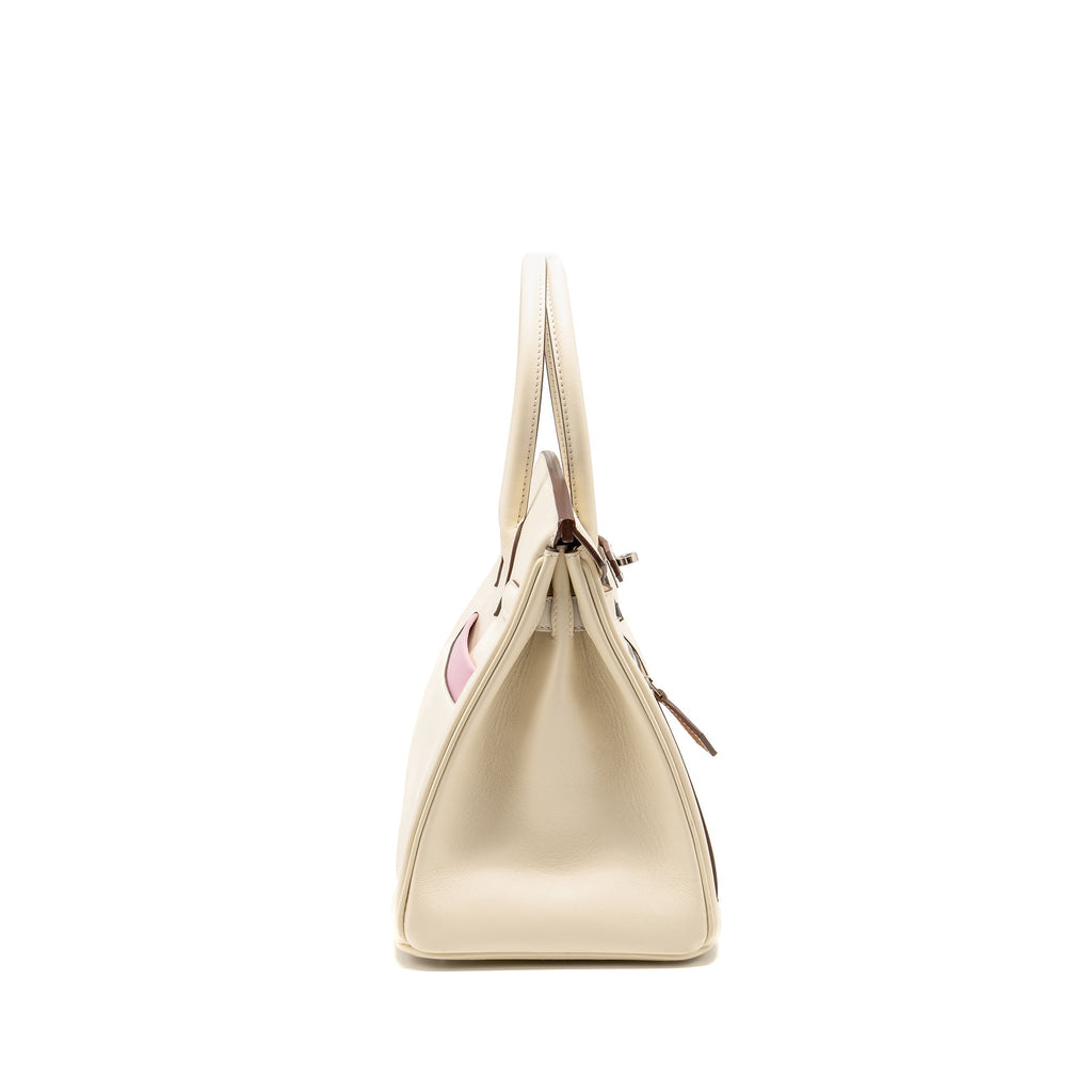 HERMES BIRKIN 30 COLORMATIC SWIFT NATA/CHAI/CUIVRE/LIME/MAUVE SHW