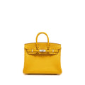 HERMES BIRKIN 25 TOGO JAUNE AMBER SHW