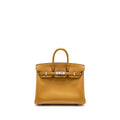 HERMES BIRKIN 25 TADELAKT LEATHER POUSSIERE SHW