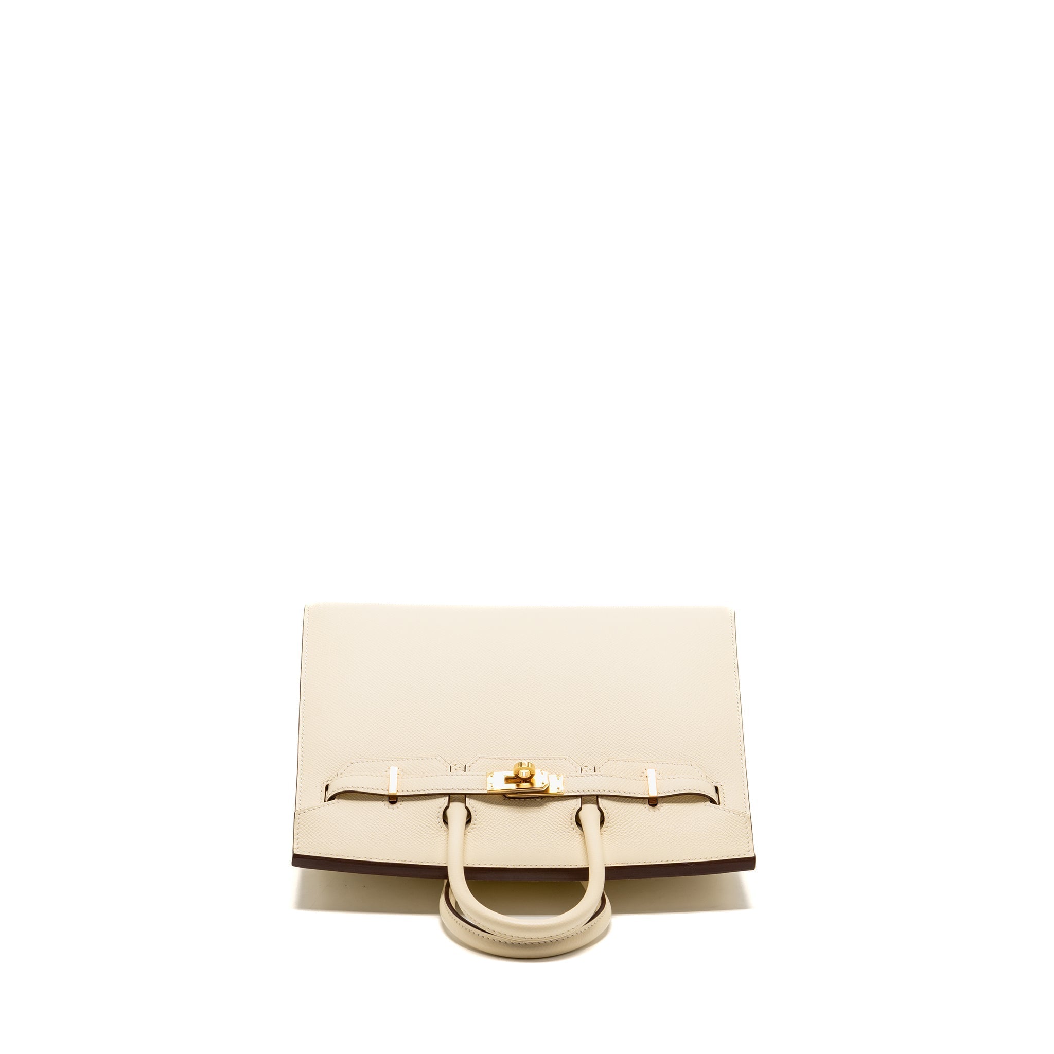 HERMES BIRKIN 25 EPSOM NATA GHW