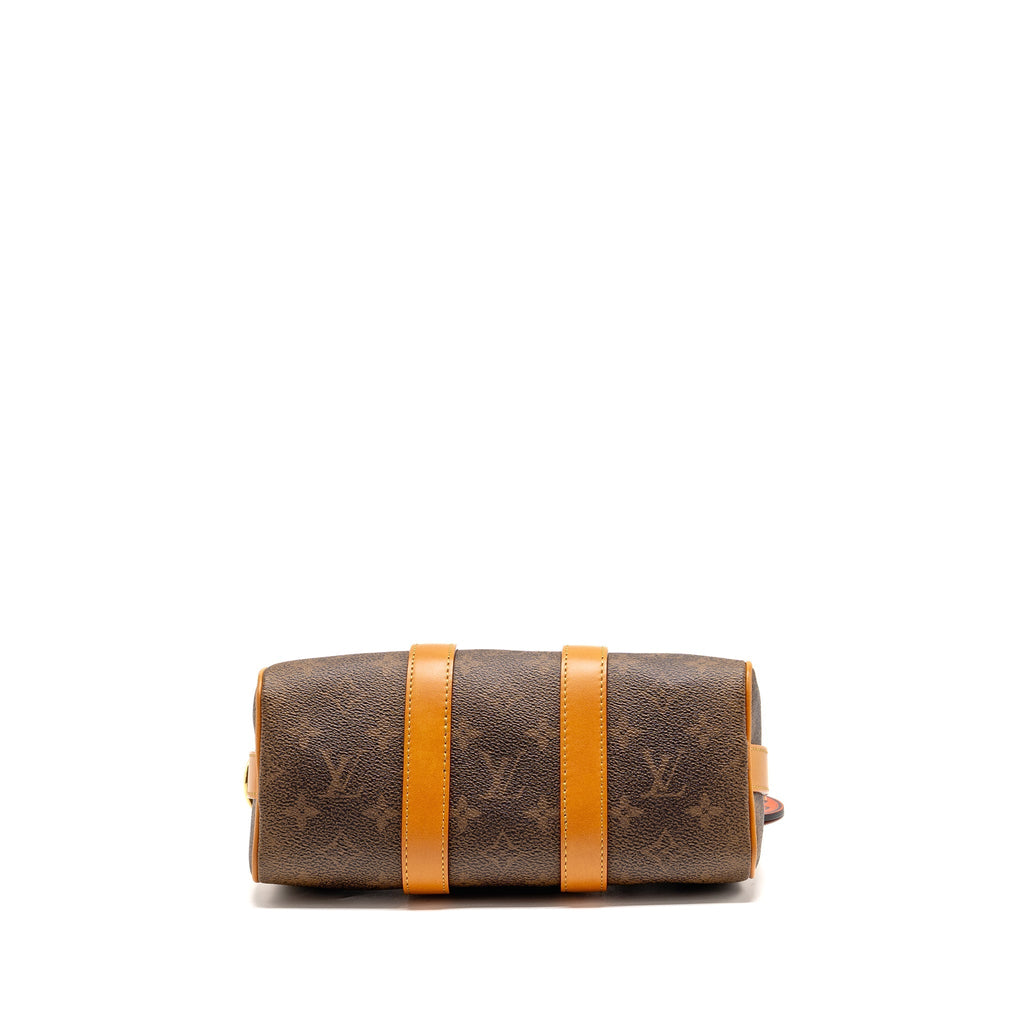 KEEPALL BANDOULIÈRE 25 MONOGRAM DUST COATED CANVAS GHW