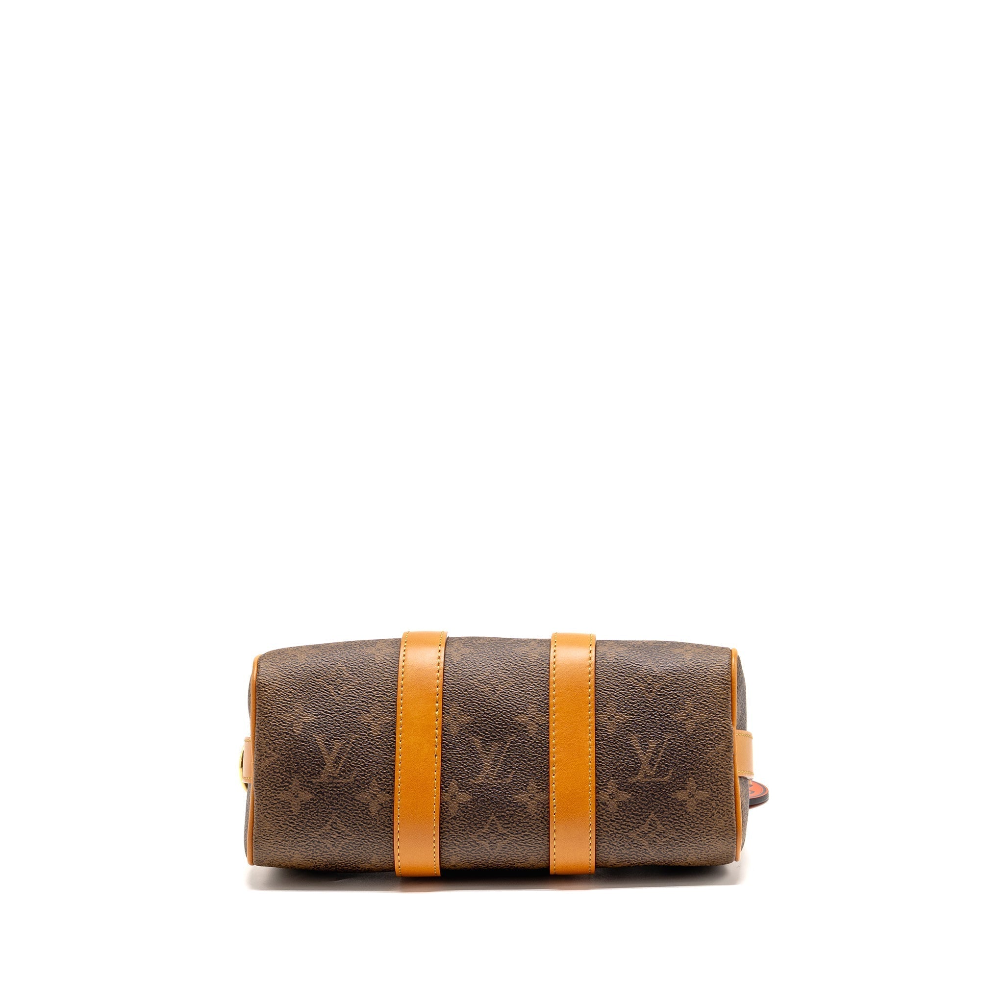 KEEPALL BANDOULIÈRE 25 MONOGRAM DUST COATED CANVAS GHW