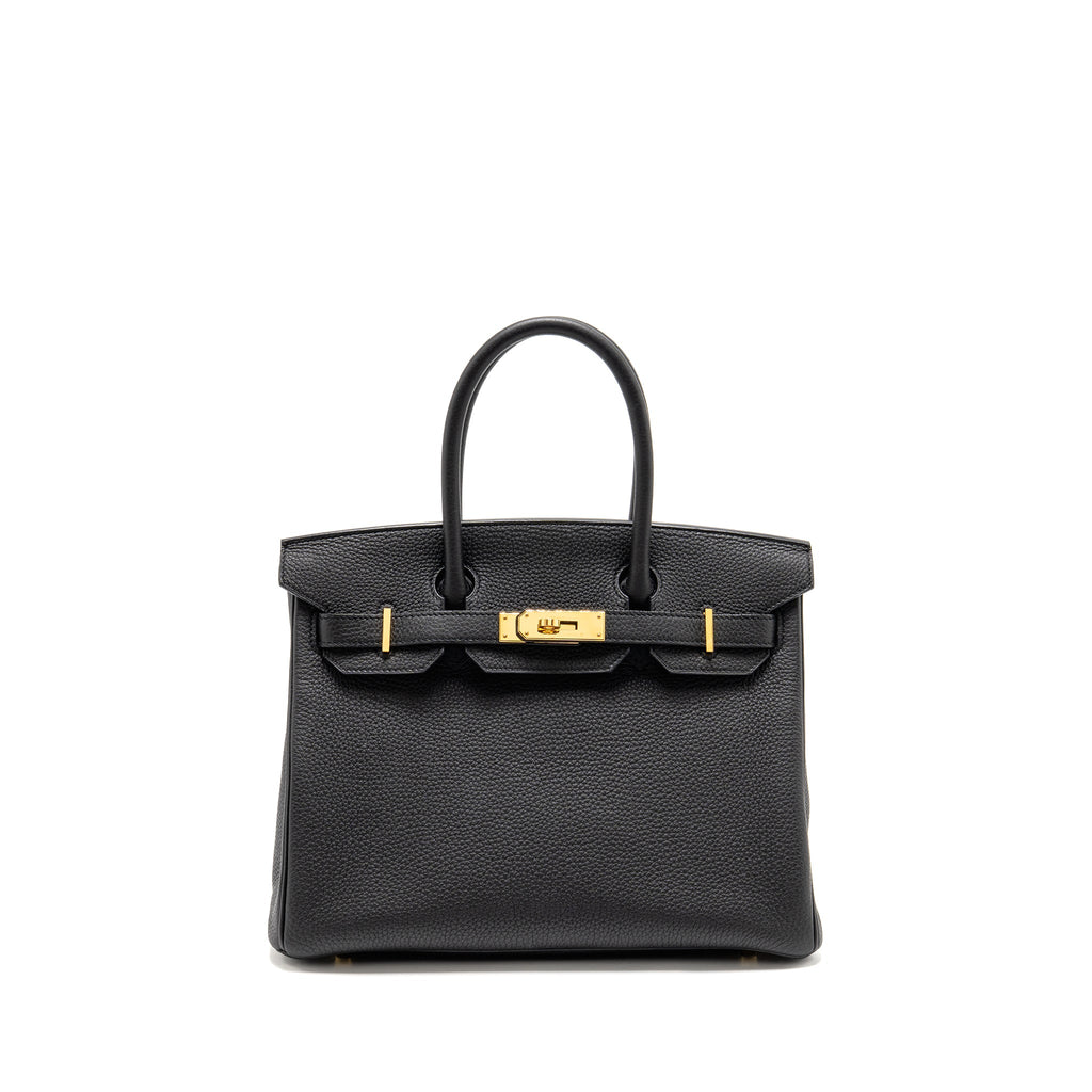 HERMES BIRKIN 30 TOGO BLACK GHW