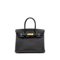 HERMES BIRKIN 30 TOGO BLACK GHW